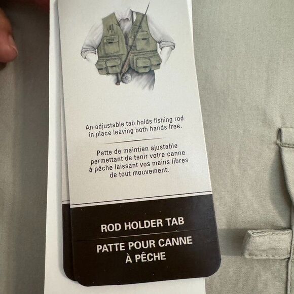 Columbia Men’s Size XL PFG Bonehead™ Long Sleeve Shirt Color Fossil Vents - Picture 12 of 12